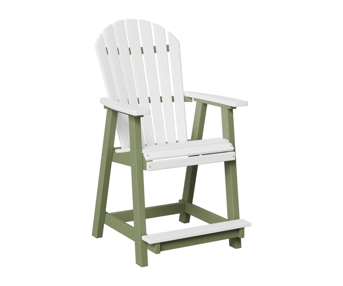 Comfo-Back Counter Chair Rockwood Outdoor Furniture White Sage 