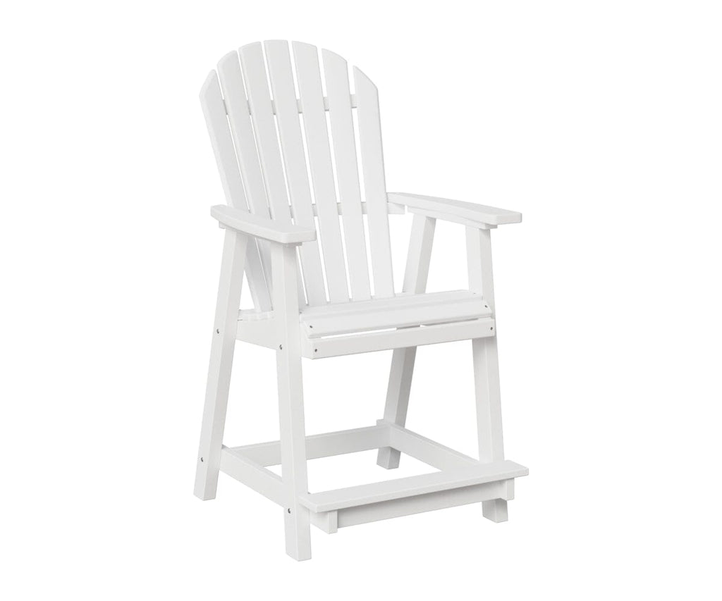 Comfo-Back Counter Chair Rockwood Outdoor Furniture White White 
