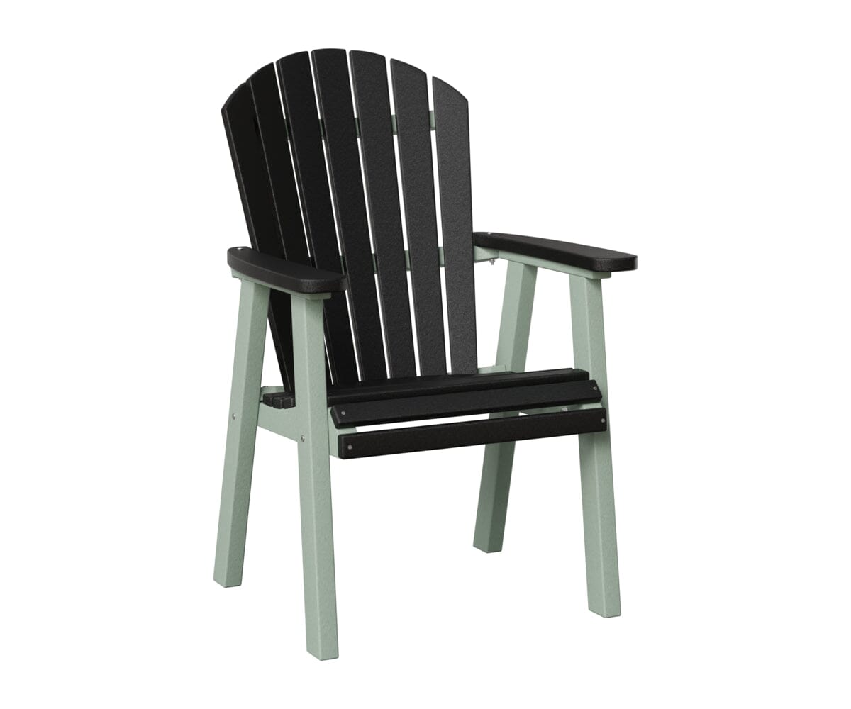 Comfo-Back Dining Chair Rockwood Outdoor Furniture Black Seafoam 