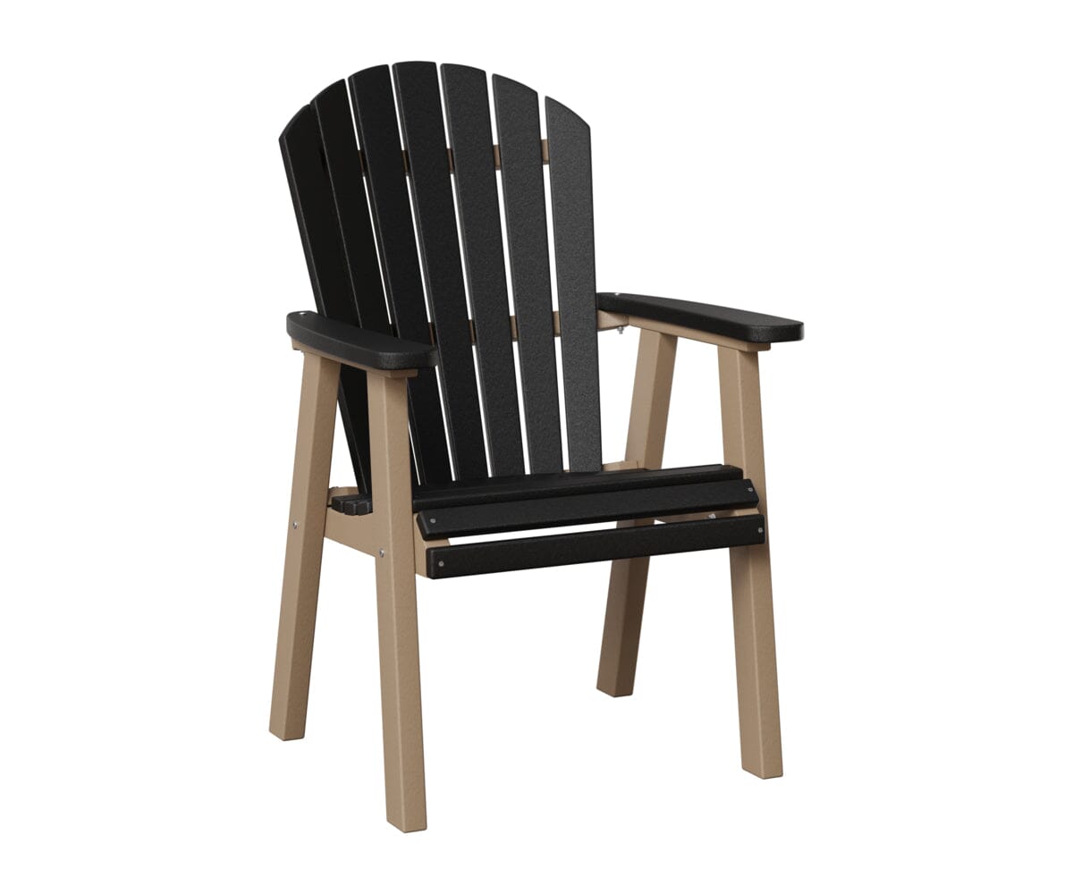 Comfo-Back Dining Chair Rockwood Outdoor Furniture Black Weatherwood 