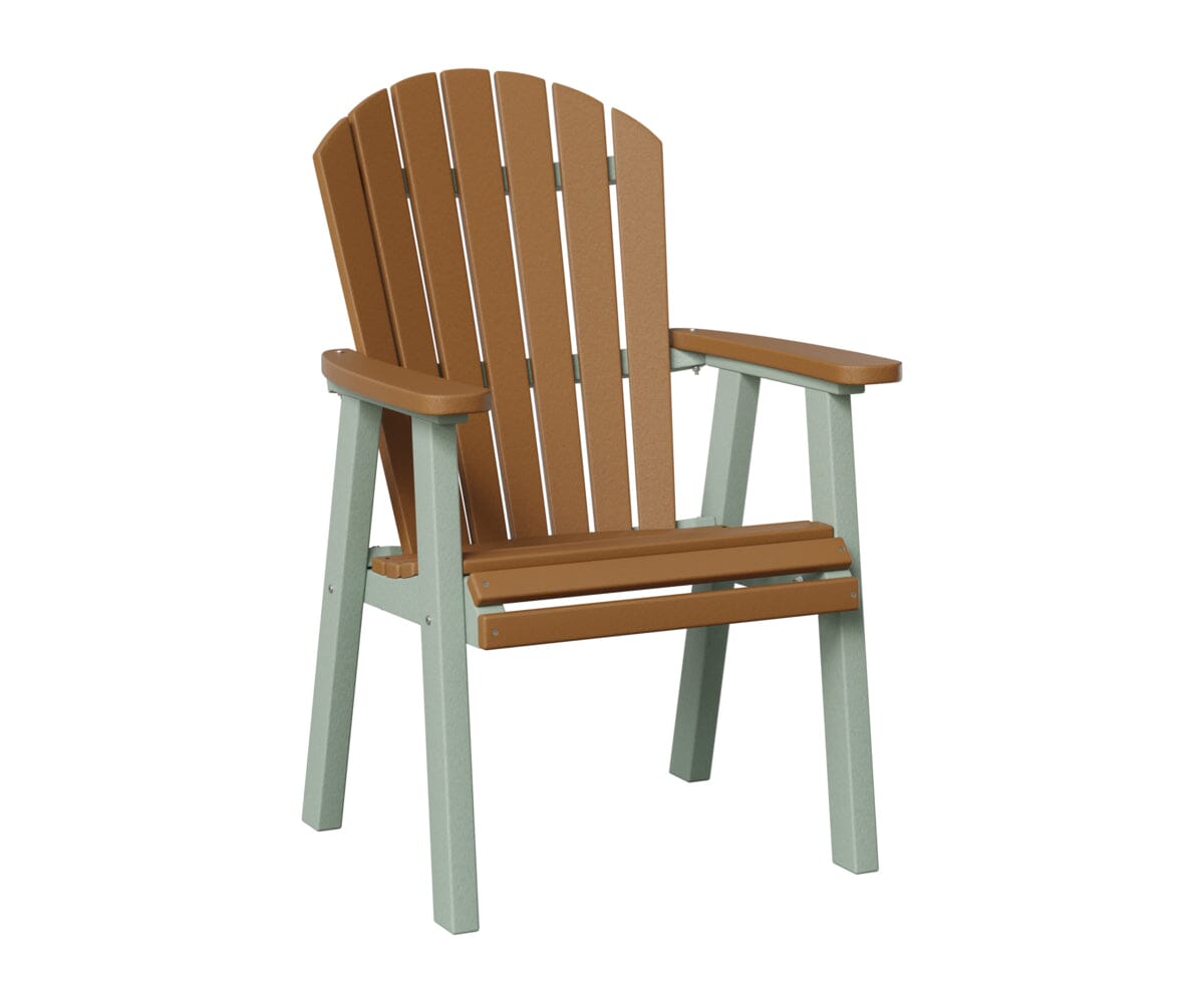 Comfo-Back Dining Chair Rockwood Outdoor Furniture Cedar Seafoam 