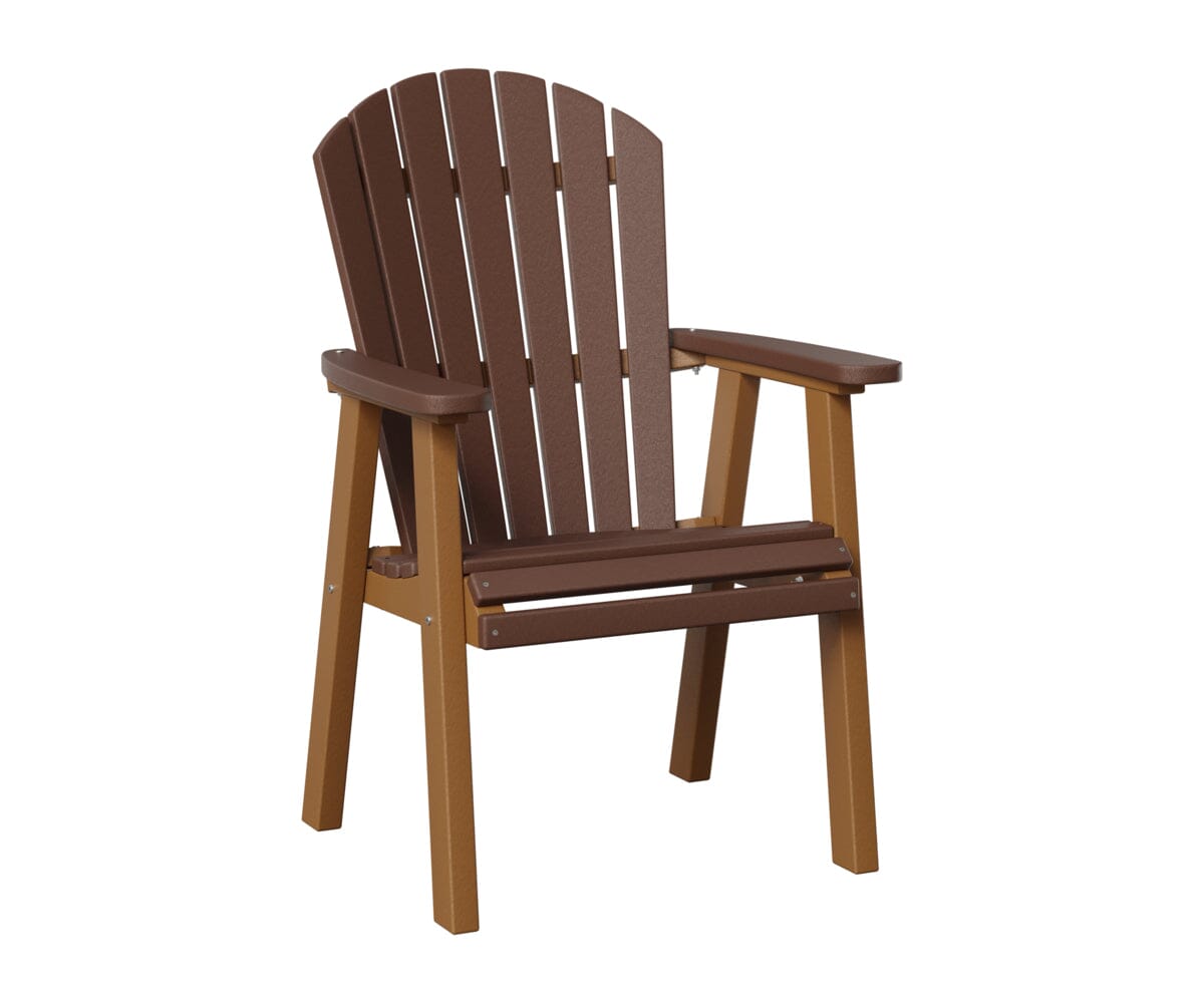 Comfo-Back Dining Chair Rockwood Outdoor Furniture Chocolate Brown Cedar 