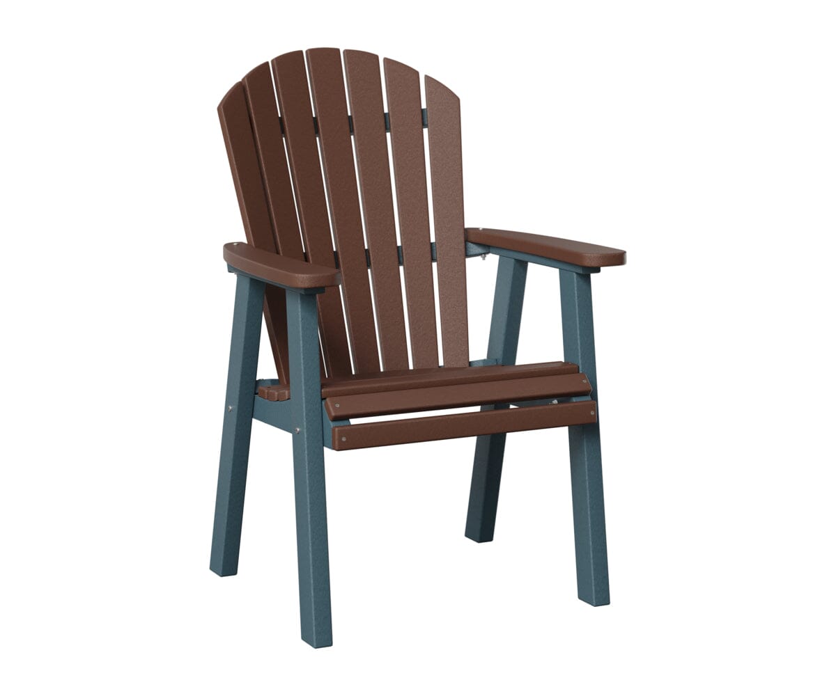 Comfo-Back Dining Chair Rockwood Outdoor Furniture Chocolate Brown Slate 