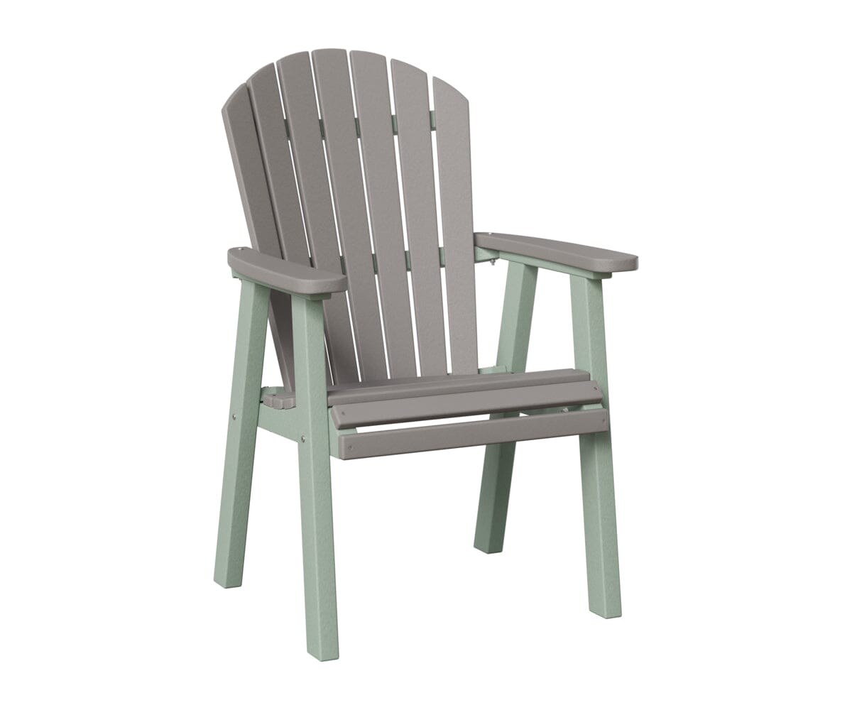 Comfo-Back Dining Chair Rockwood Outdoor Furniture Light Gray Seafoam 