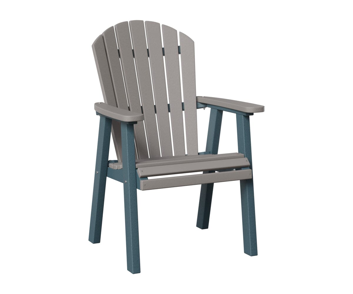 Comfo-Back Dining Chair Rockwood Outdoor Furniture Light Gray Slate 