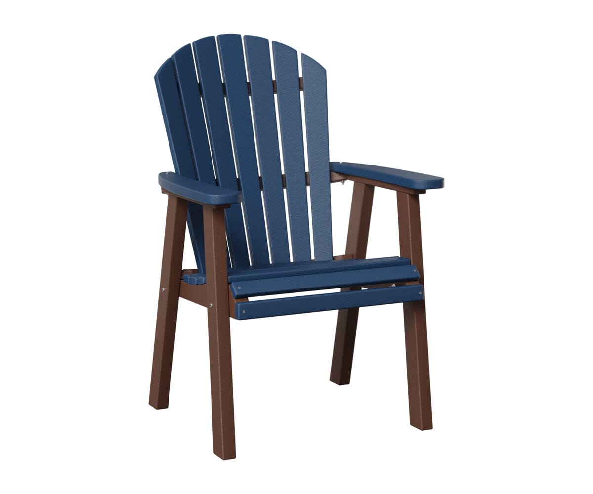 Comfo-Back Dining Chair Rockwood Outdoor Furniture Navy Blue Chocolate Brown 
