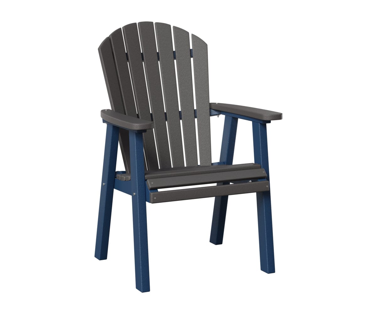 Comfo-Back Dining Chair Rockwood Outdoor Furniture Smoke Gray Navy Blue 