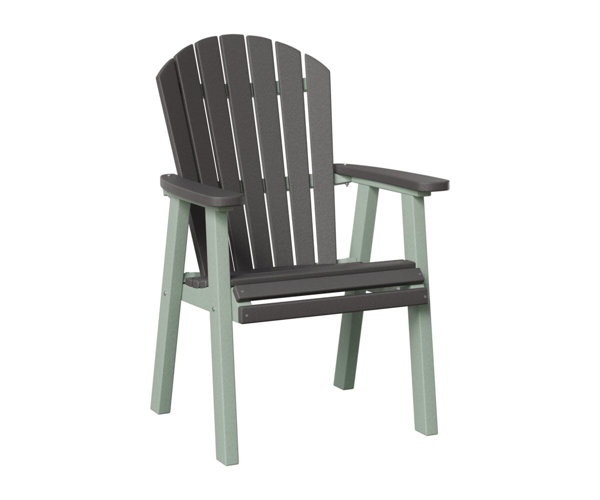 Comfo-Back Dining Chair Rockwood Outdoor Furniture Smoke Gray Seafoam 