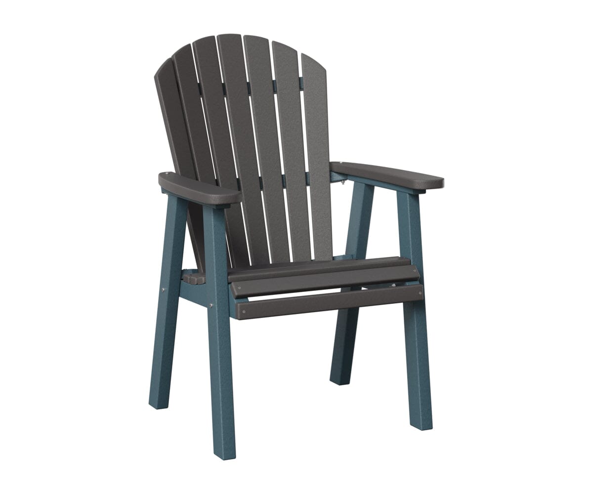Comfo-Back Dining Chair Rockwood Outdoor Furniture Smoke Gray Slate 