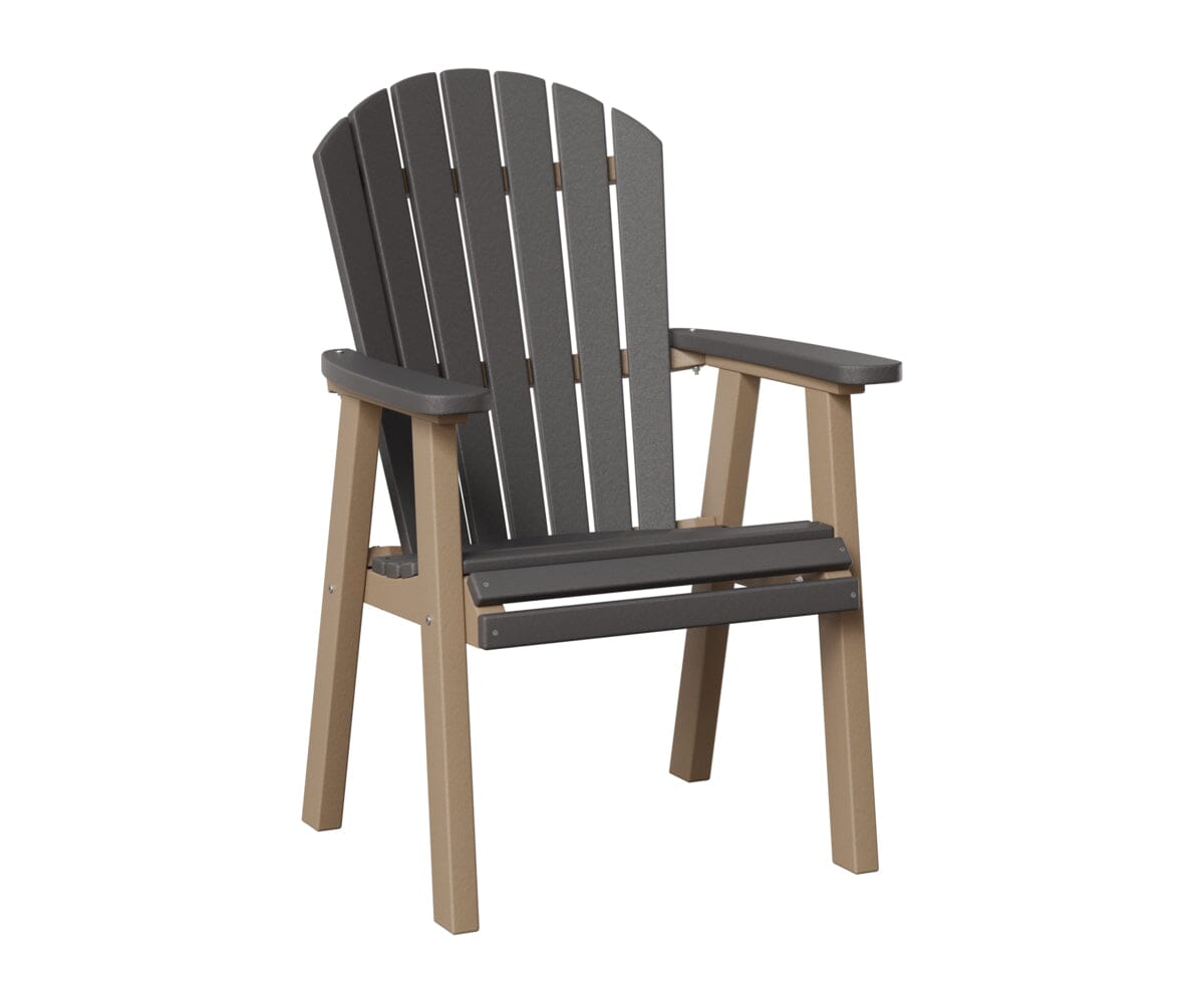 Comfo-Back Dining Chair Rockwood Outdoor Furniture Smoke Gray Weatherwood 