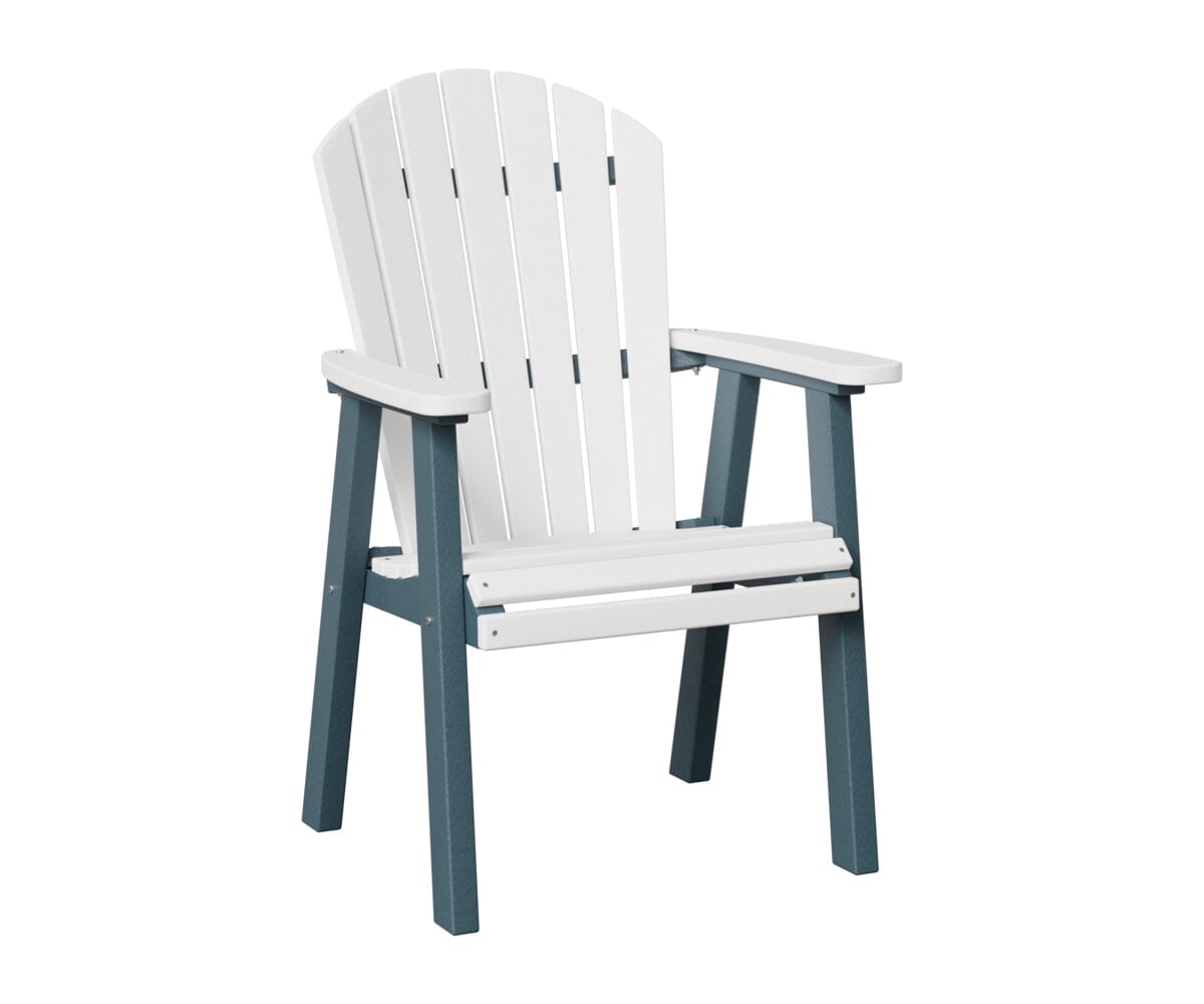 Comfo-Back Dining Chair Rockwood Outdoor Furniture White Slate 
