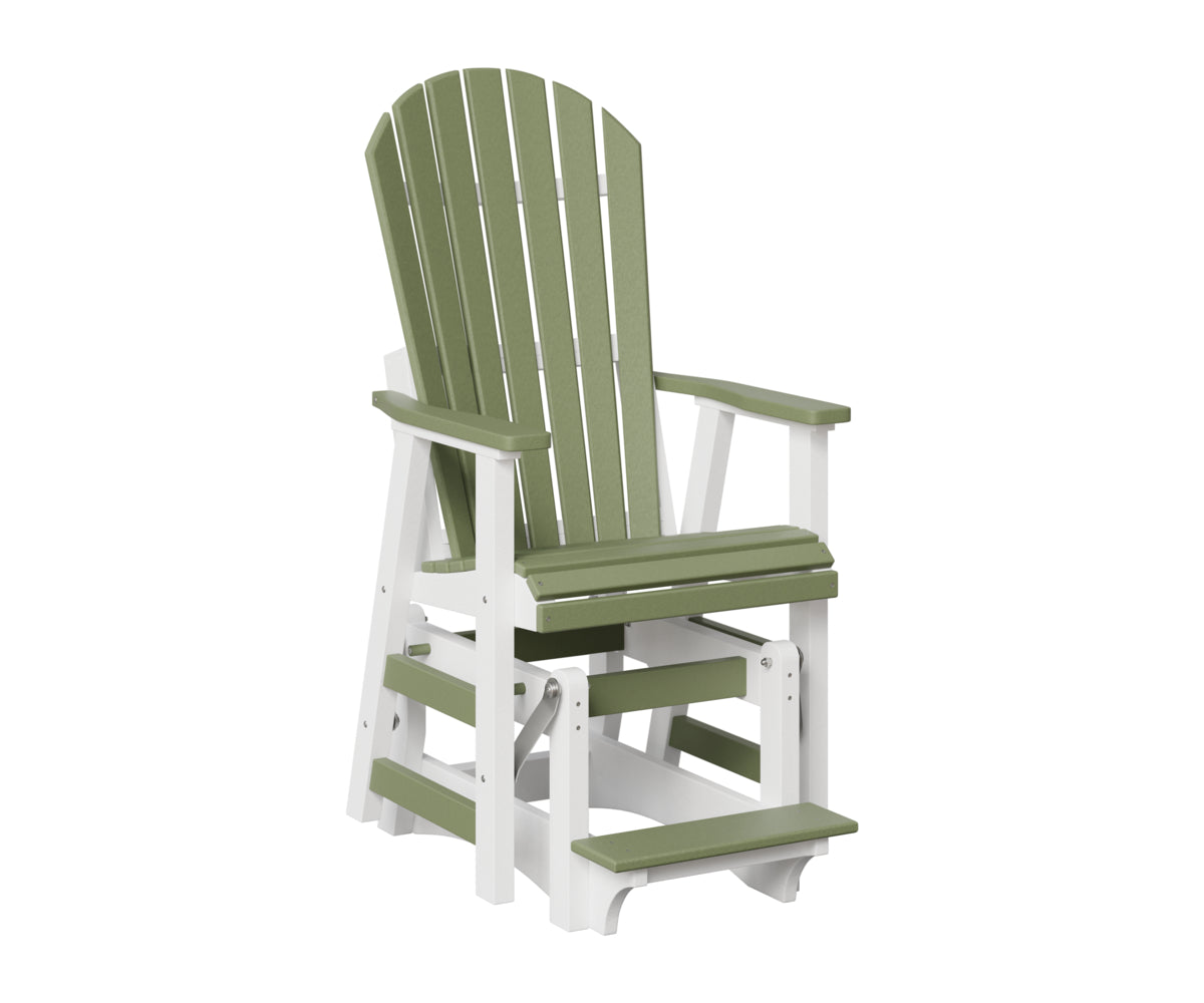 Comfo Back Single Counter Glider with Allochrome Brackets