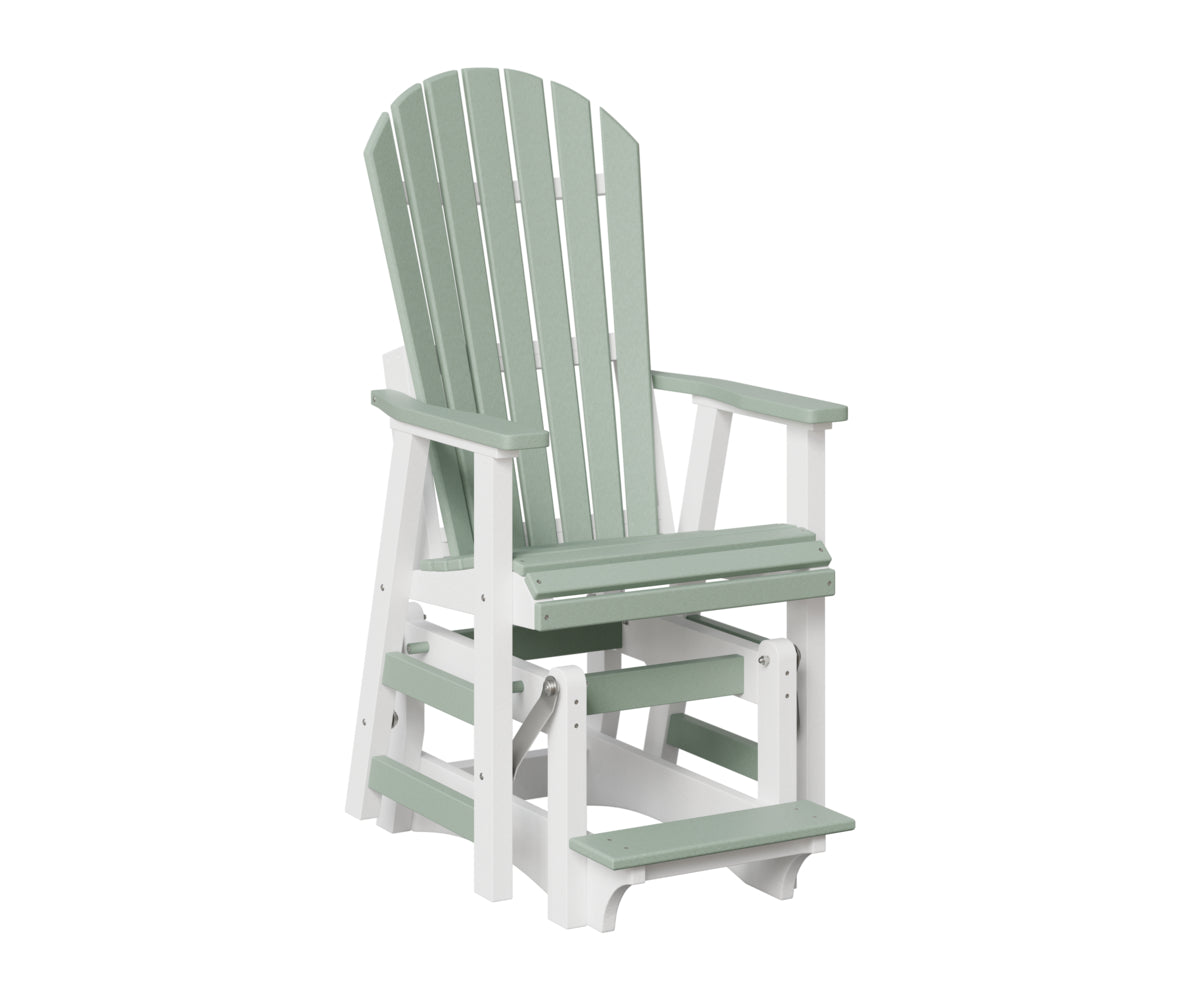 Comfo Back Single Counter Glider with Allochrome Brackets