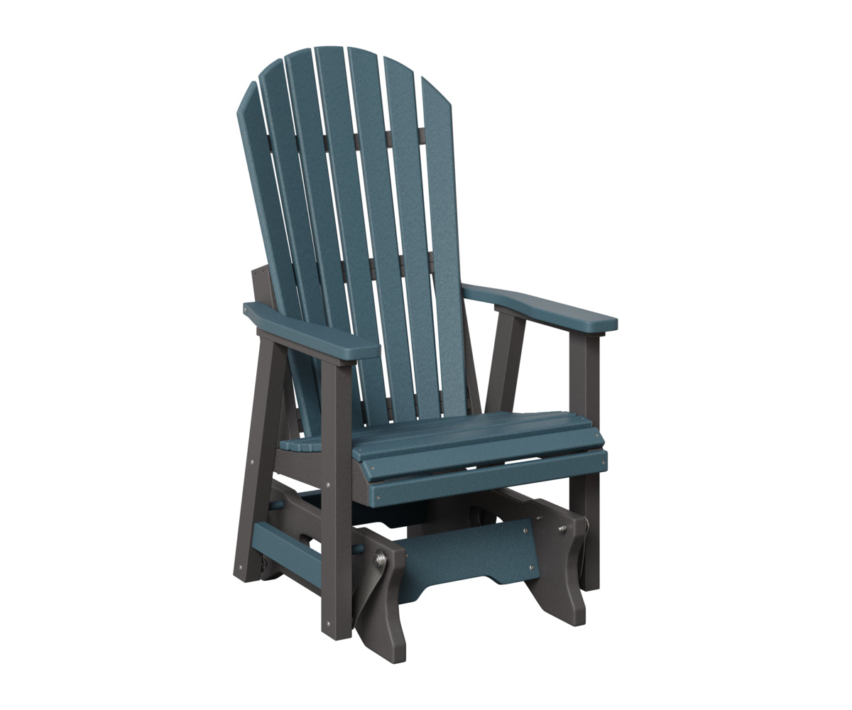 Comfo-Back Single Glider with Allochrome Brackets