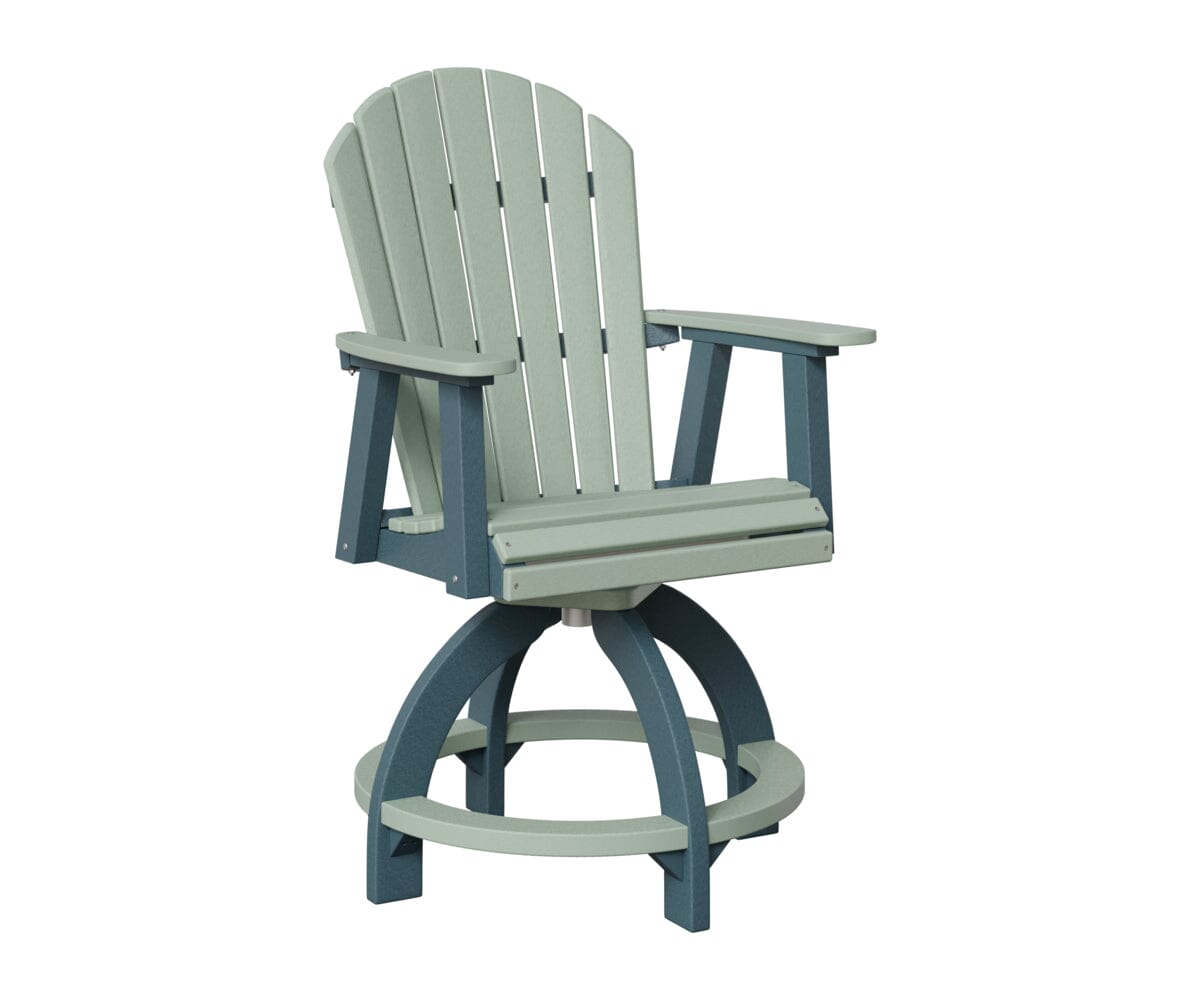 Comfo-Back Swivel Counter Chair Rockwood Outdoor Furniture 