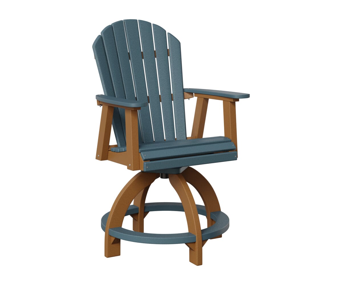 Comfo-Back Swivel Counter Chair Rockwood Outdoor Furniture 