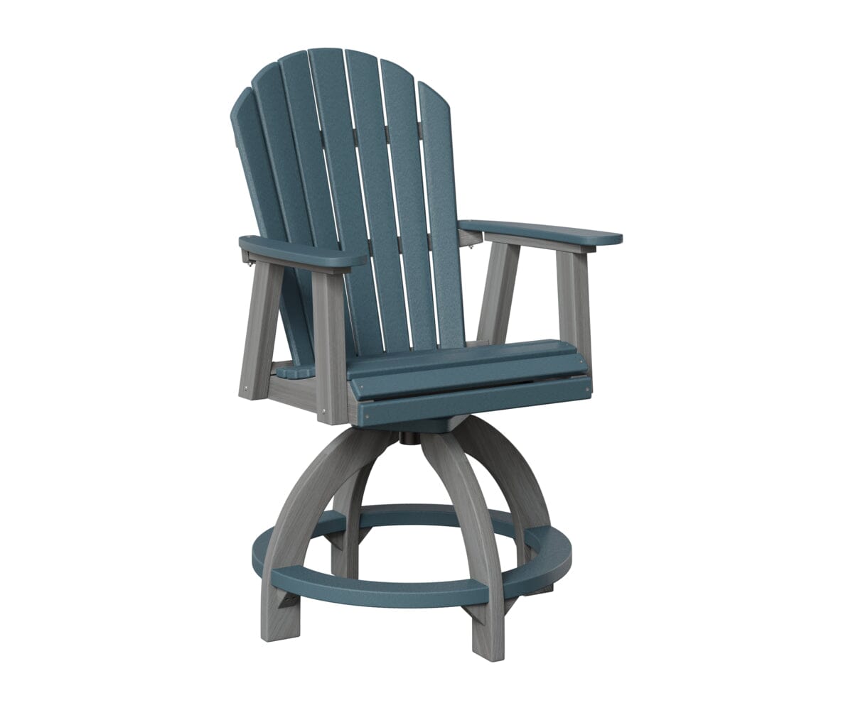 Comfo-Back Swivel Counter Chair Rockwood Outdoor Furniture 