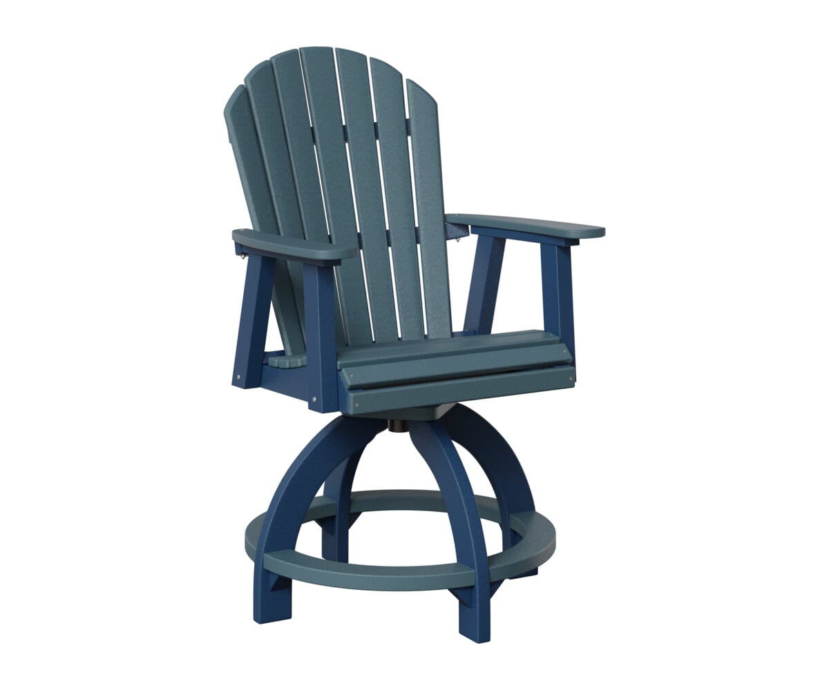Comfo-Back Swivel Counter Chair Rockwood Outdoor Furniture 