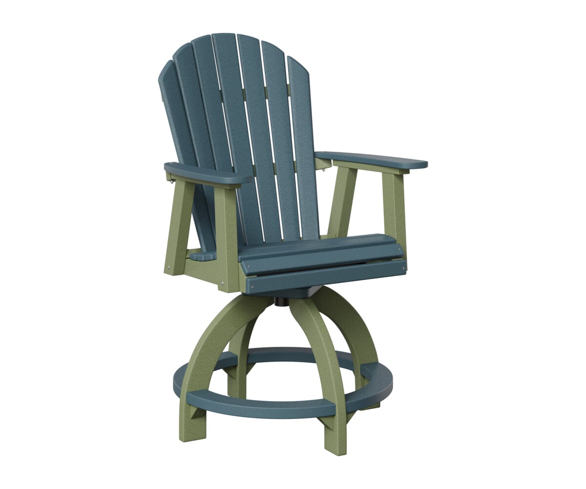 Comfo-Back Swivel Counter Chair Rockwood Outdoor Furniture 