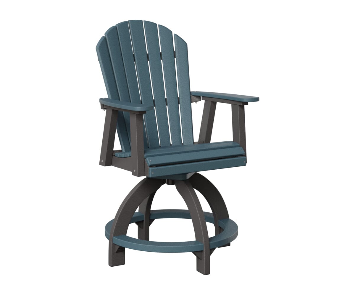 Comfo-Back Swivel Counter Chair Rockwood Outdoor Furniture 