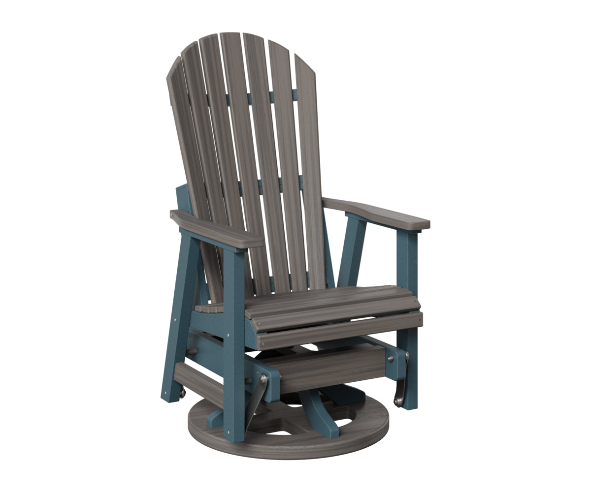 Comfo-Back Swivel Glider with Allochrome Brackets