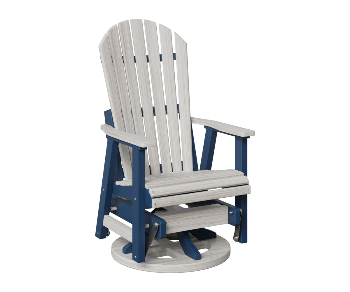 Comfo-Back Swivel Glider with Allochrome Brackets