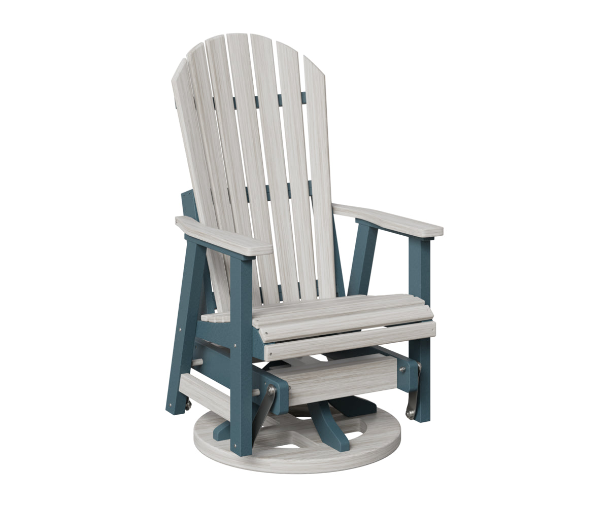 Comfo-Back Swivel Glider with Allochrome Brackets