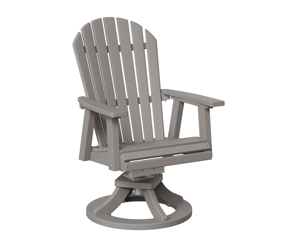 Comfo-Back Swivel Rocker Dining Chair Rockwood Outdoor Furniture Light Gray Light Gray 