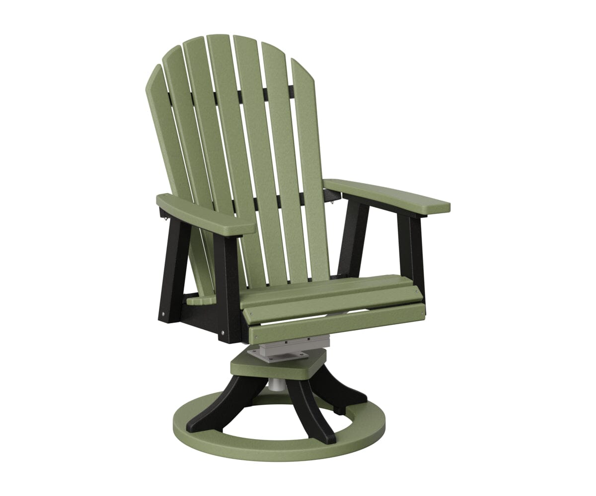 Comfo-Back Swivel Rocker Dining Chair Rockwood Outdoor Furniture Sage Black 