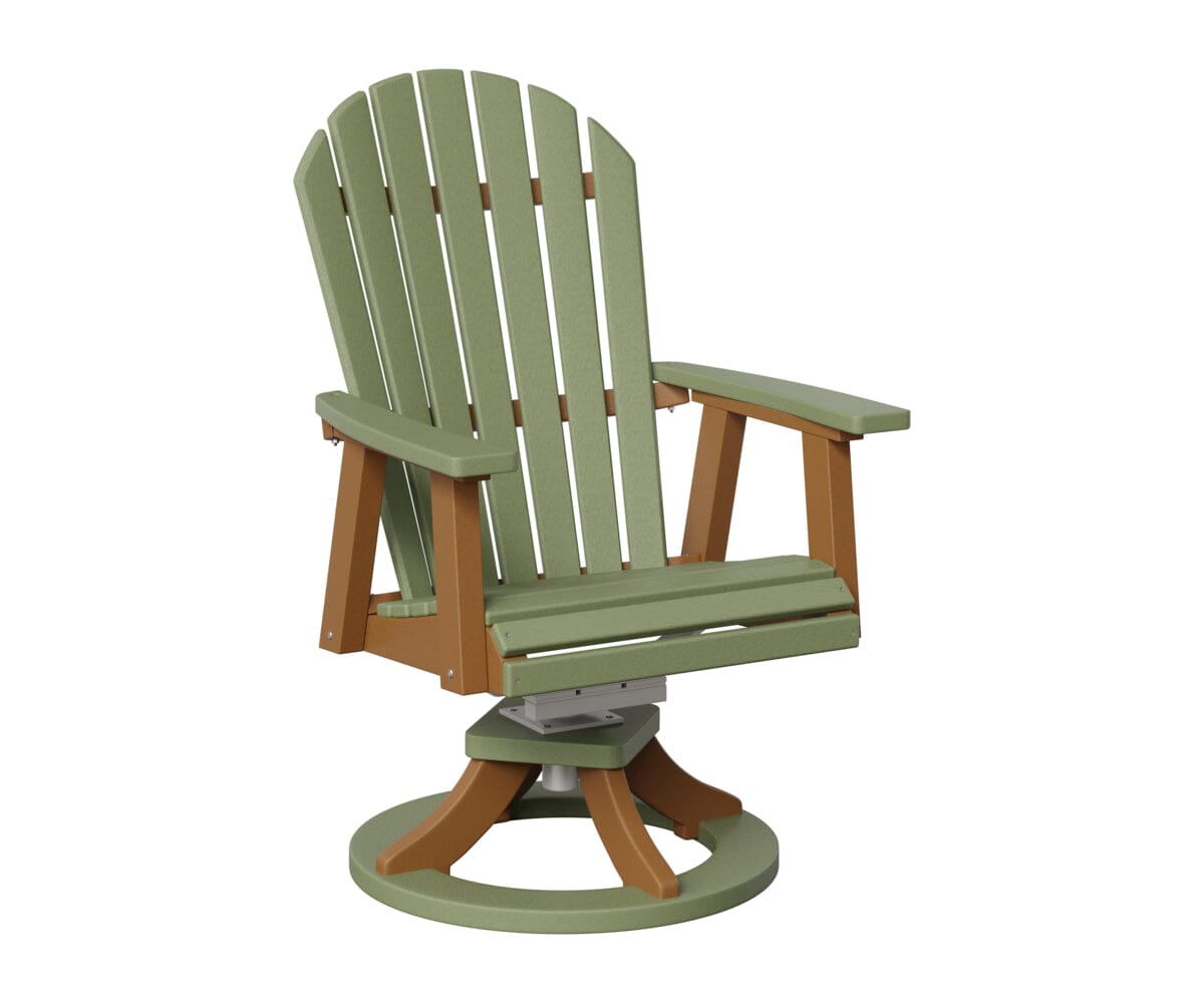 Comfo-Back Swivel Rocker Dining Chair Rockwood Outdoor Furniture Sage Cedar 