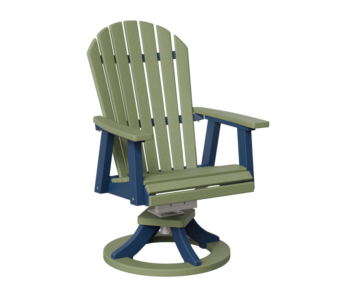 Comfo-Back Swivel Rocker Dining Chair Rockwood Outdoor Furniture Sage Navy Blue 