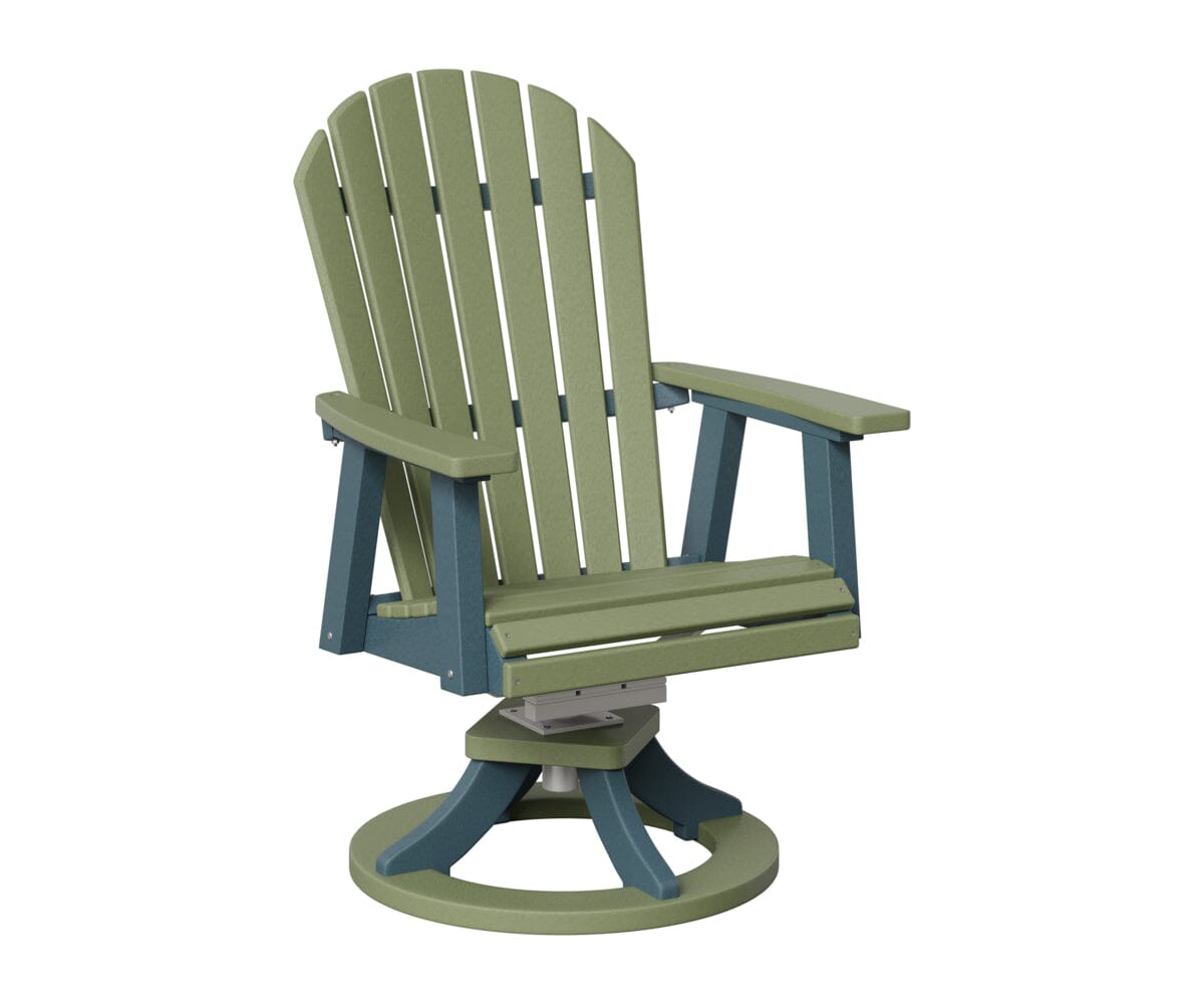 Comfo-Back Swivel Rocker Dining Chair Rockwood Outdoor Furniture Sage Slate 
