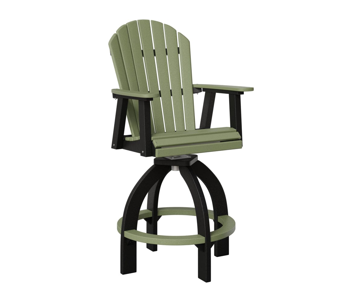 Comfo-Back Swivel 30" XT Chair Rockwood Outdoor Furniture Sage Black 