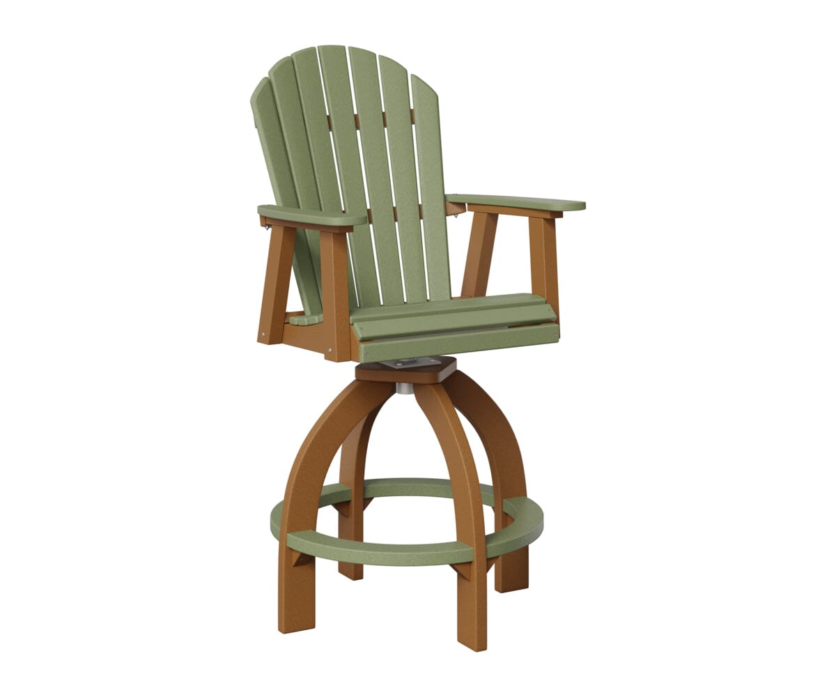 Comfo-Back Swivel 30" XT Chair Rockwood Outdoor Furniture Sage Cedar 