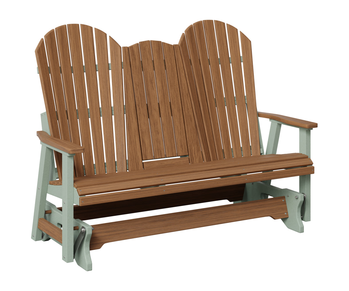 Comfo-Back Three Seat Glider w/Console Allochrome Brackets