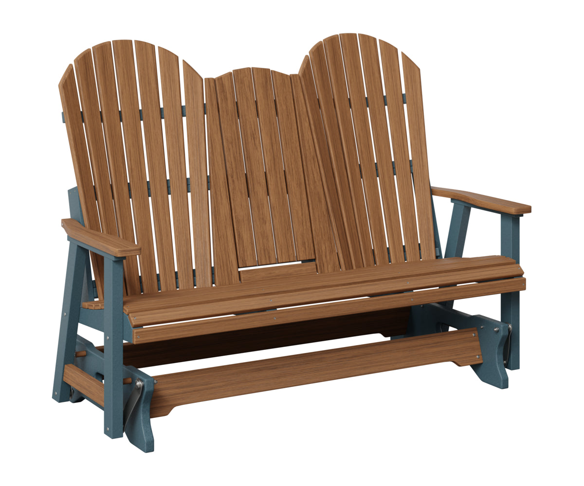 Comfo-Back Three Seat Glider w/Console Allochrome Brackets