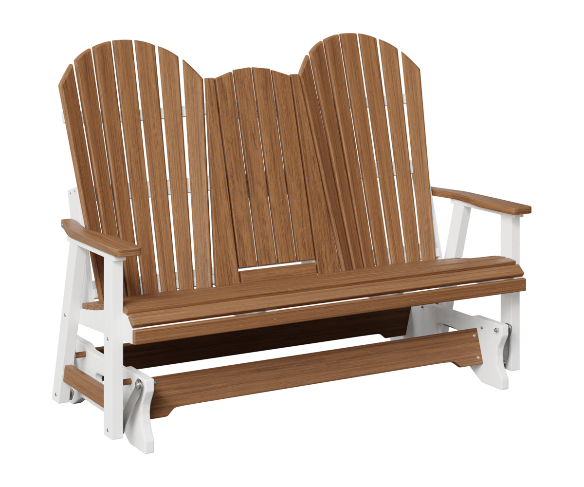 Comfo-Back Three Seat Glider w/Console Allochrome Brackets