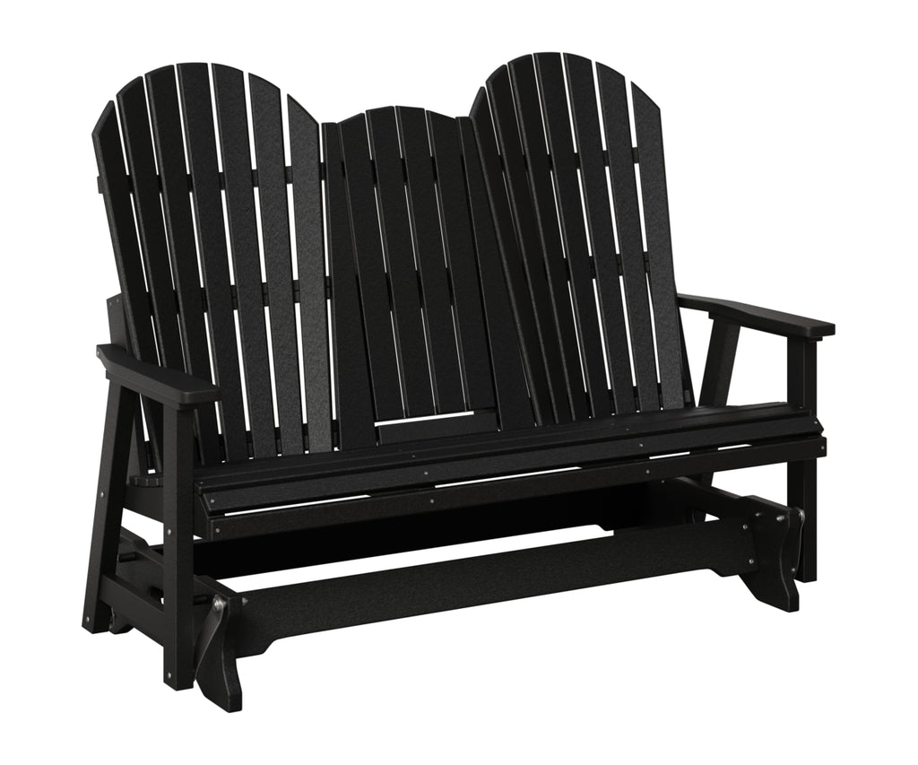 Comfo-Back Three Seat Glider w/Console Allochrome Brackets