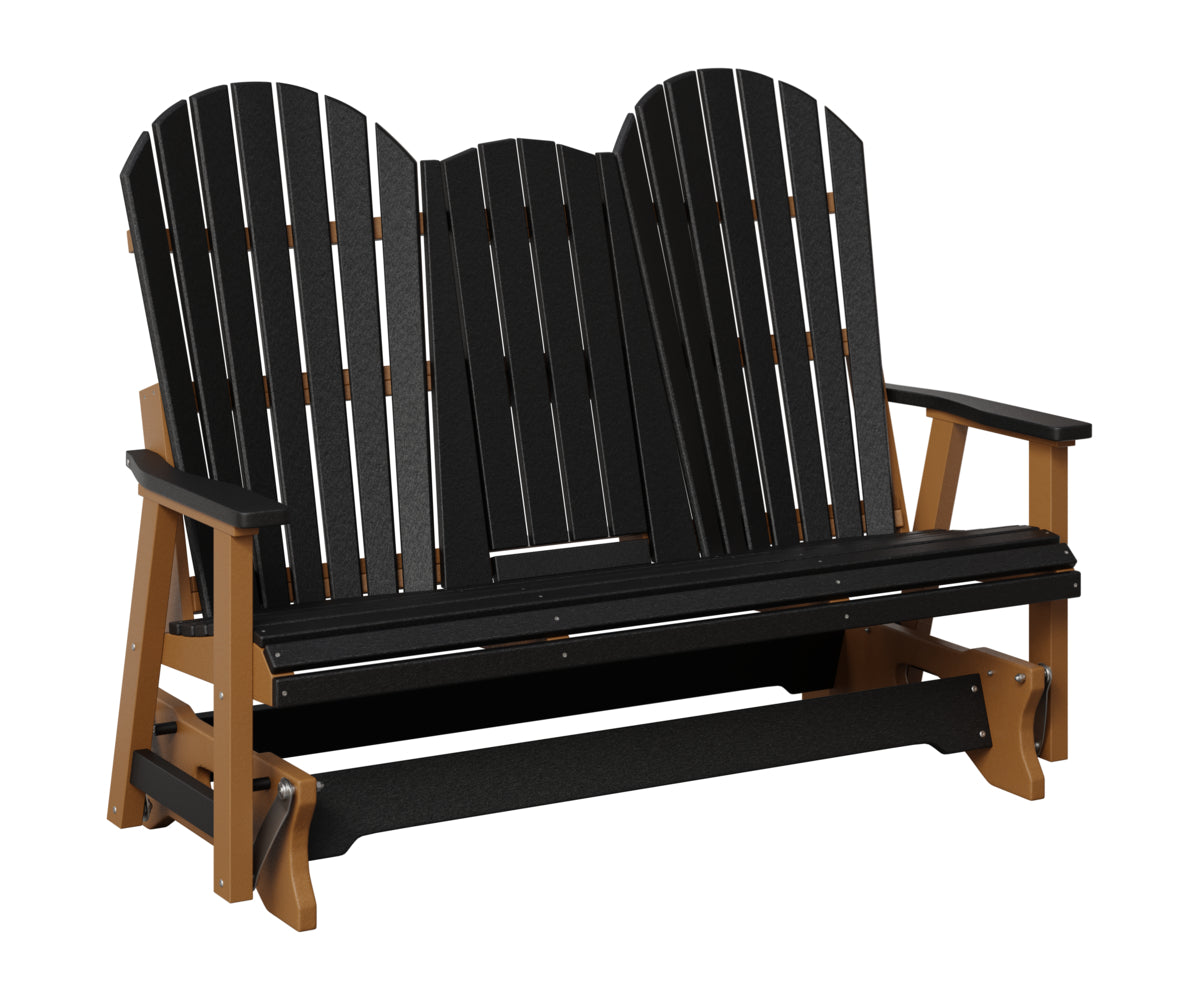 Comfo-Back Three Seat Glider w/Console Allochrome Brackets