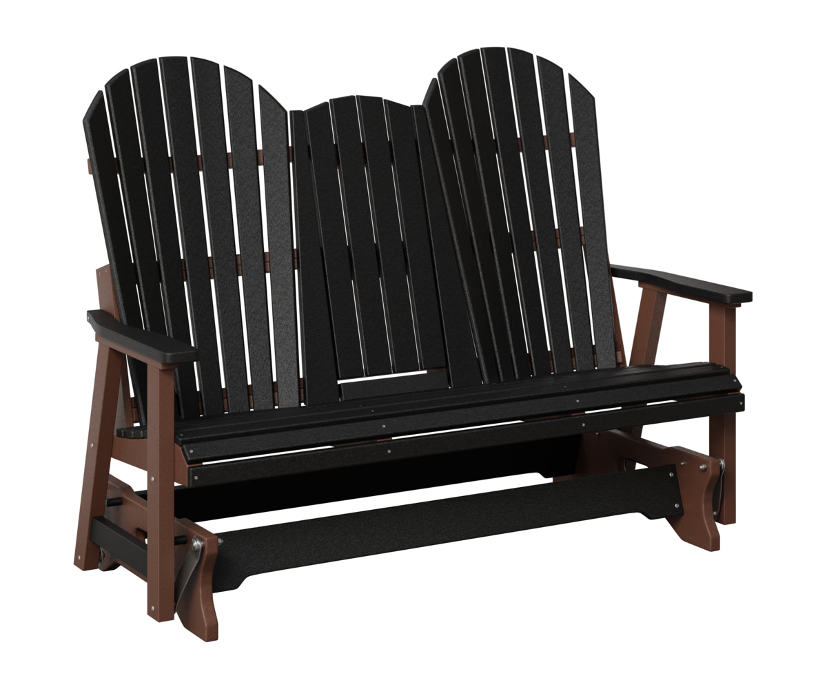 Comfo-Back Three Seat Glider w/Console Allochrome Brackets