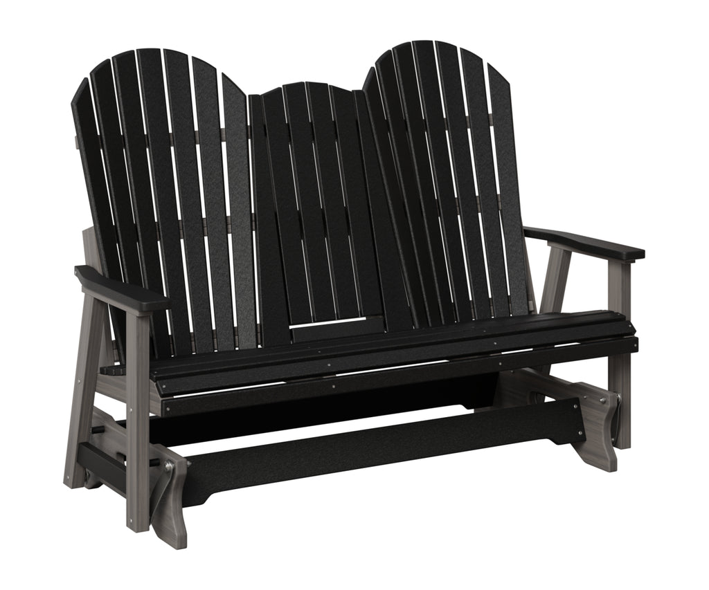 Comfo-Back Three Seat Glider w/Console Allochrome Brackets