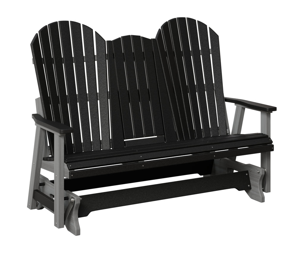 Comfo-Back Three Seat Glider w/Console Allochrome Brackets