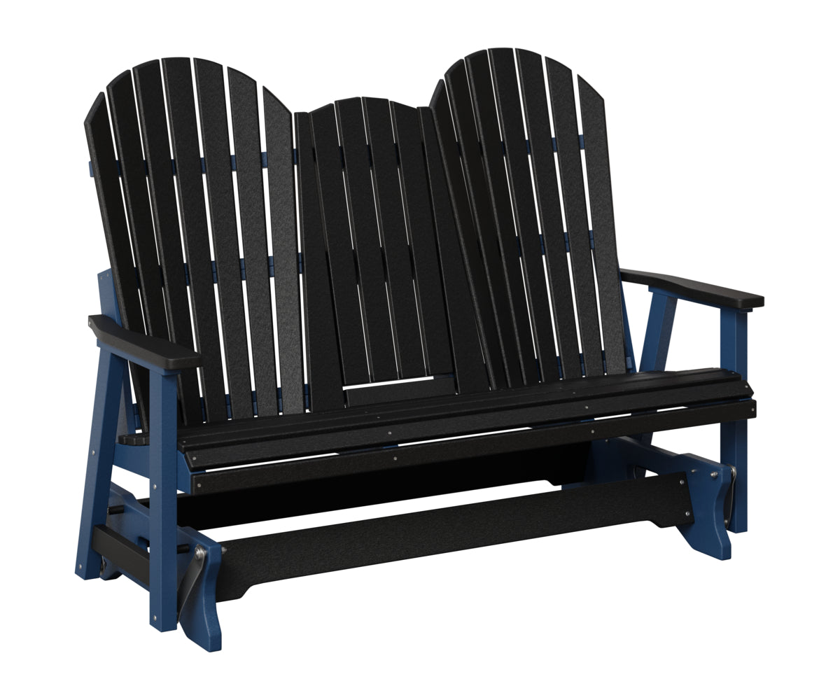 Comfo-Back Three Seat Glider w/Console Allochrome Brackets