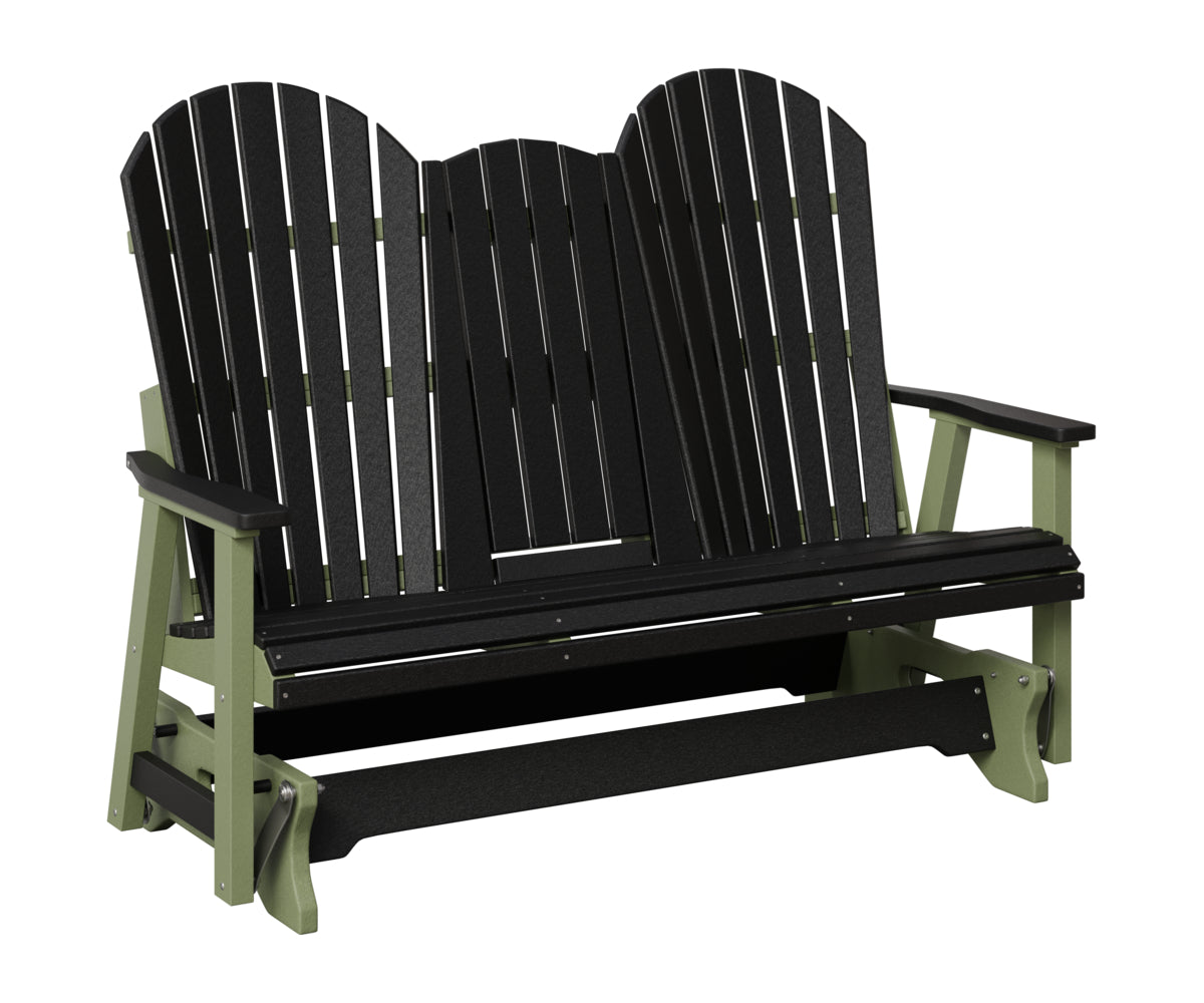 Comfo-Back Three Seat Glider w/Console Allochrome Brackets