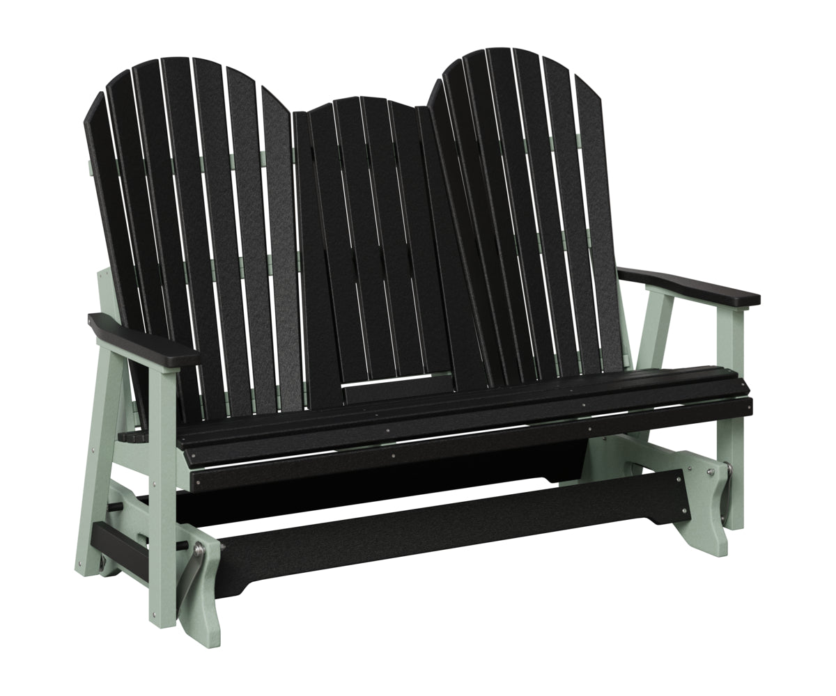 Comfo-Back Three Seat Glider w/Console Allochrome Brackets