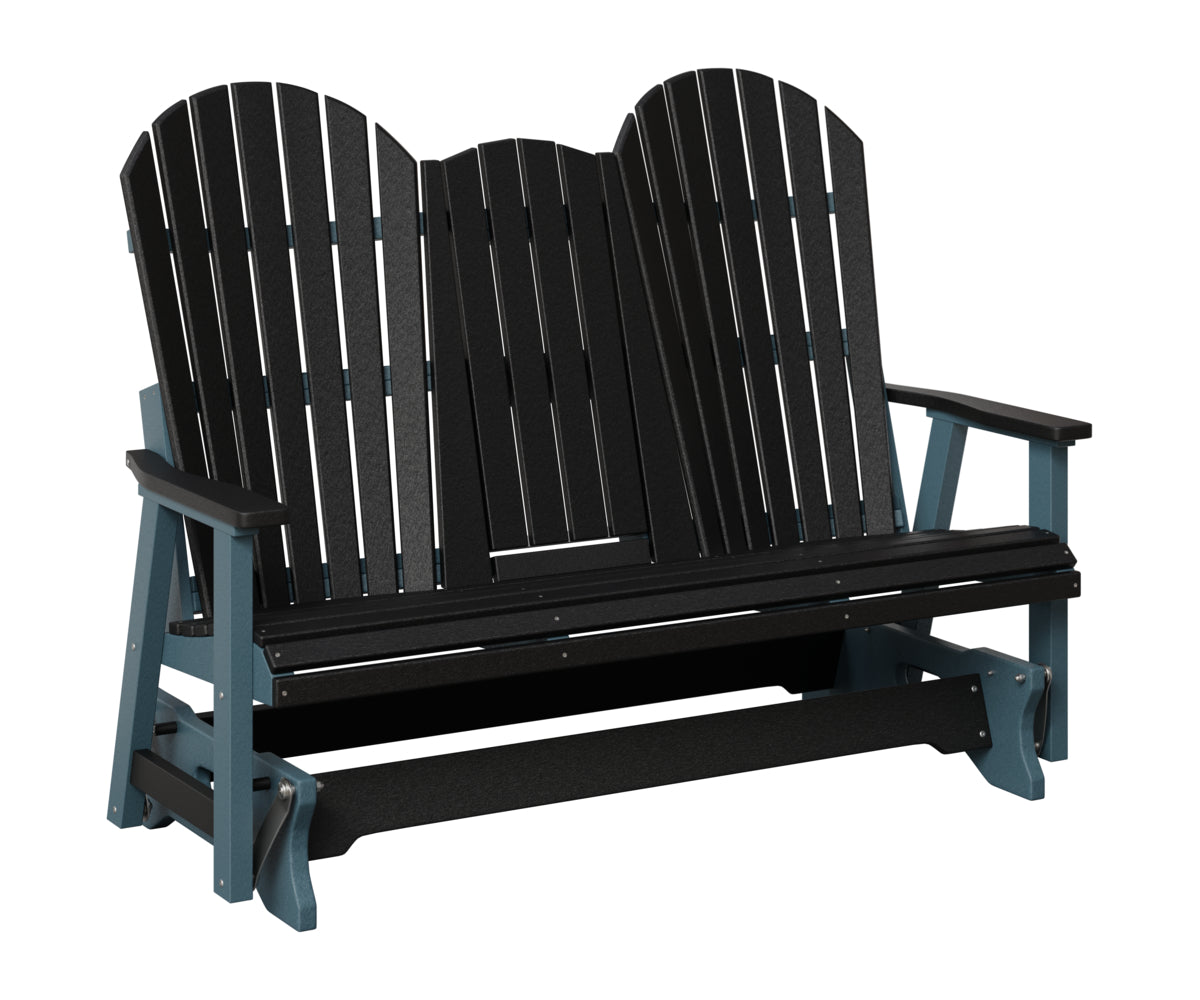 Comfo-Back Three Seat Glider w/Console Allochrome Brackets