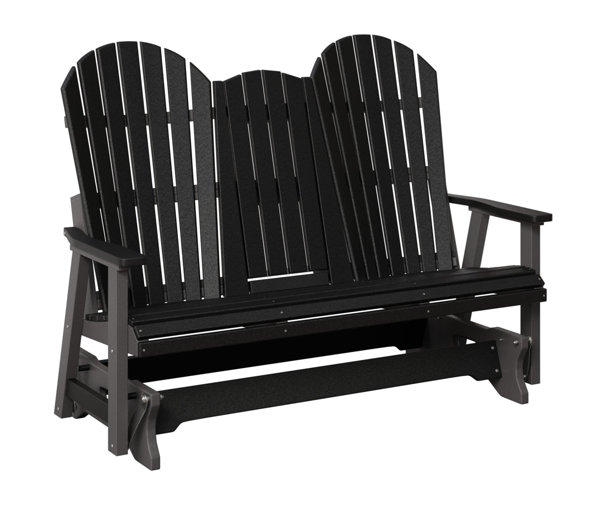 Comfo-Back Three Seat Glider w/Console Allochrome Brackets