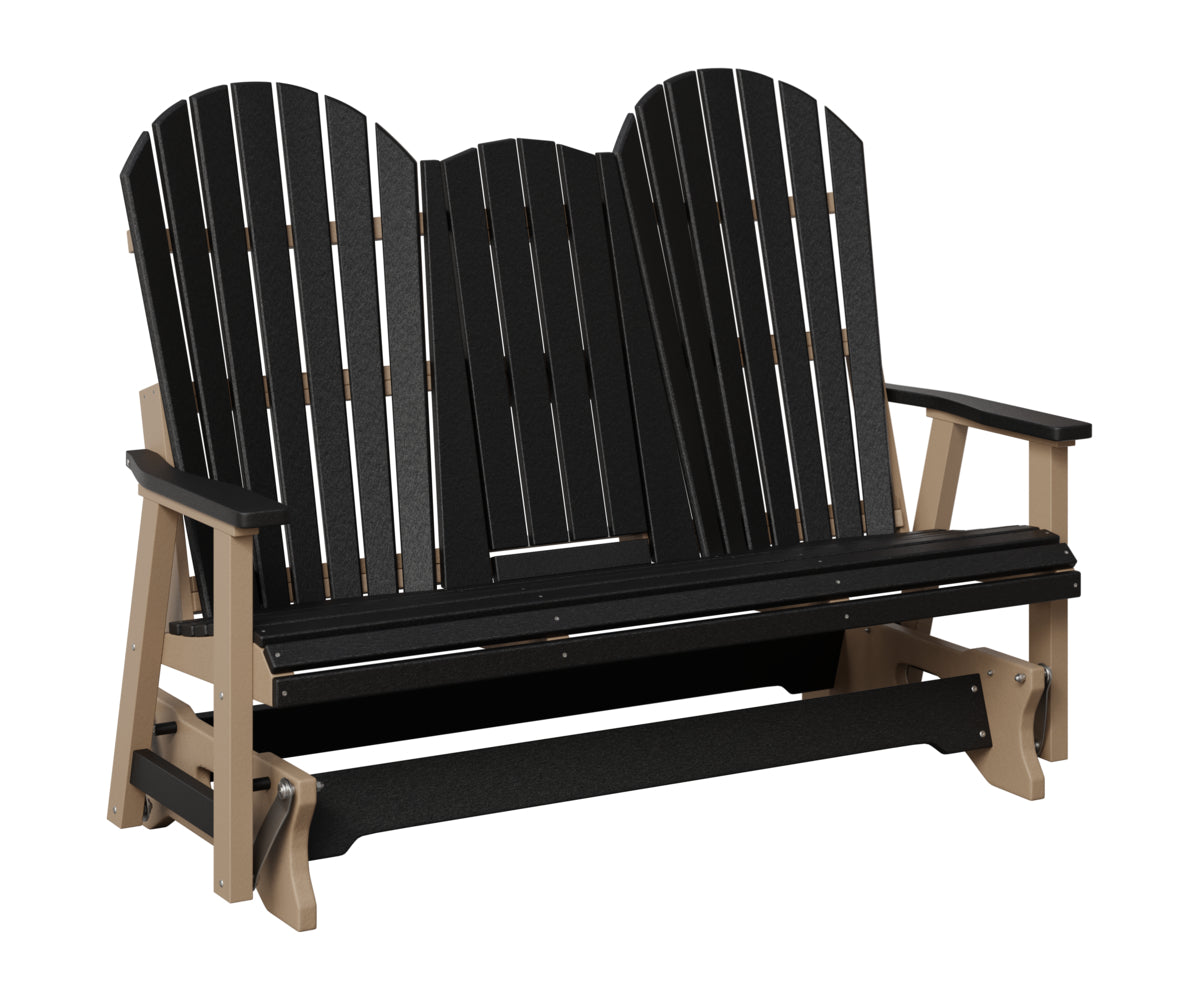 Comfo-Back Three Seat Glider w/Console Allochrome Brackets