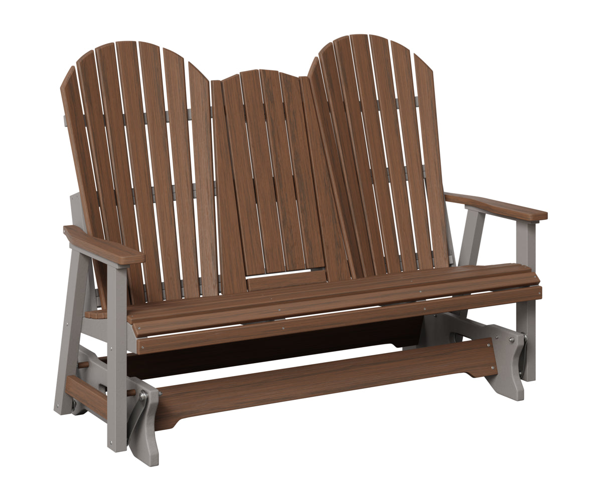 Comfo-Back Three Seat Glider w/Console Allochrome Brackets