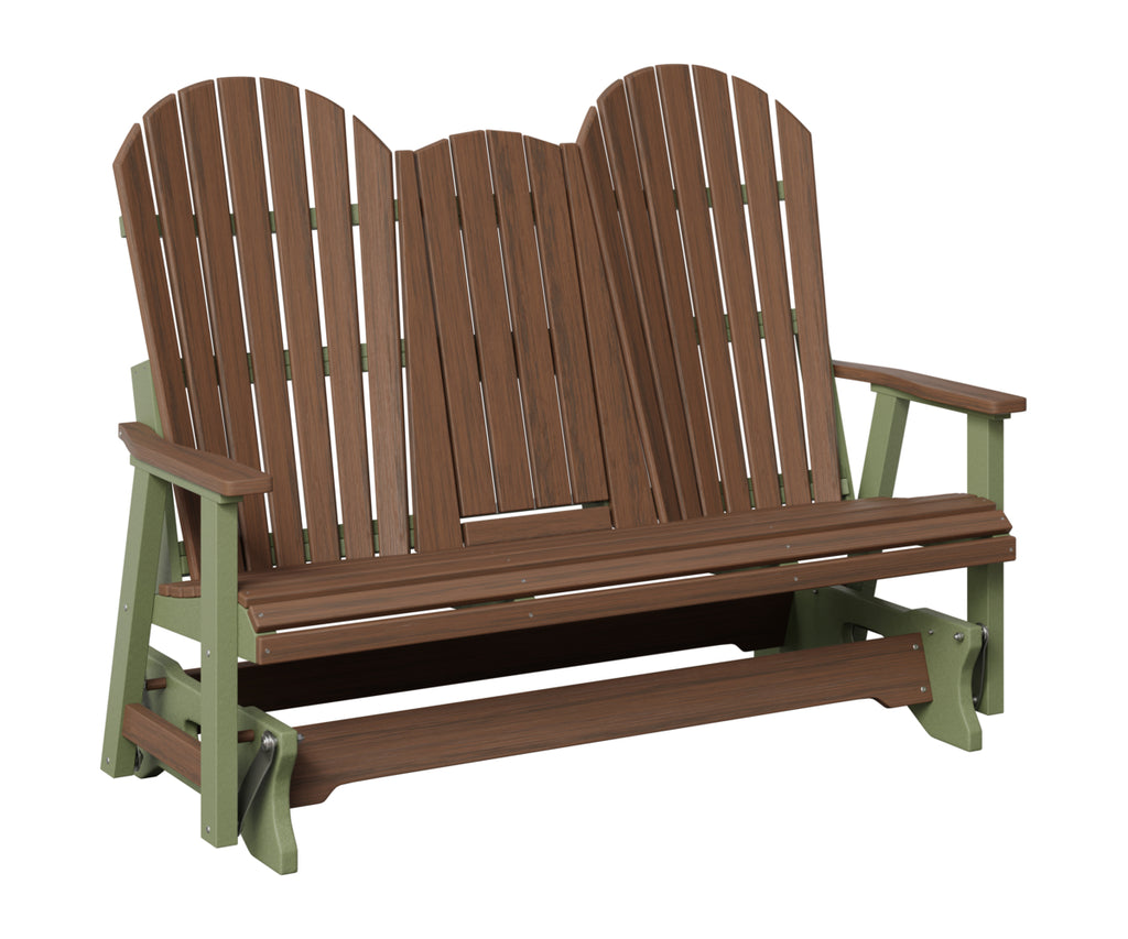 Comfo-Back Three Seat Glider w/Console Allochrome Brackets
